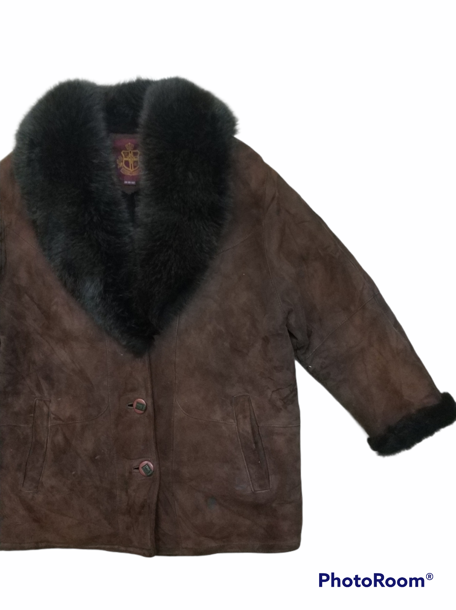 Designer - 🔥Very Rare Omar Sharif Paris Faux Fur Sherpa Jacket - 3