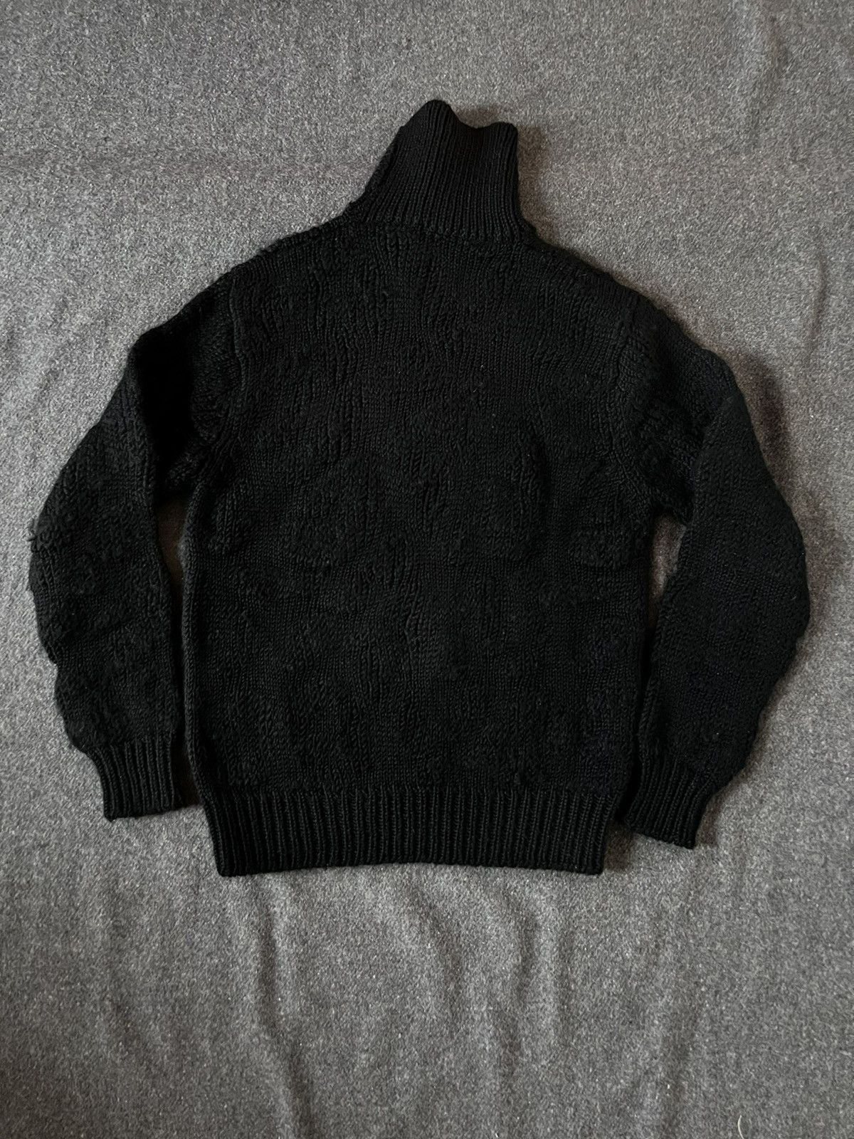 Archive AW98 Mixed-Knit Turtleneck - 7