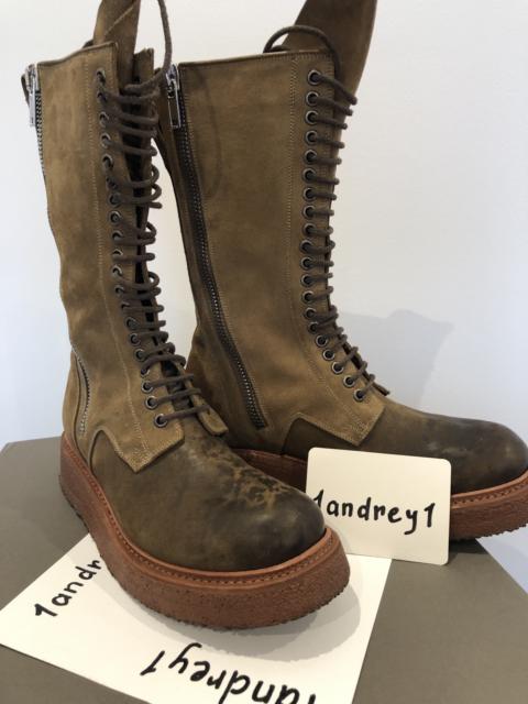 Rick Owens Rick Owens creeper 2zip army boots