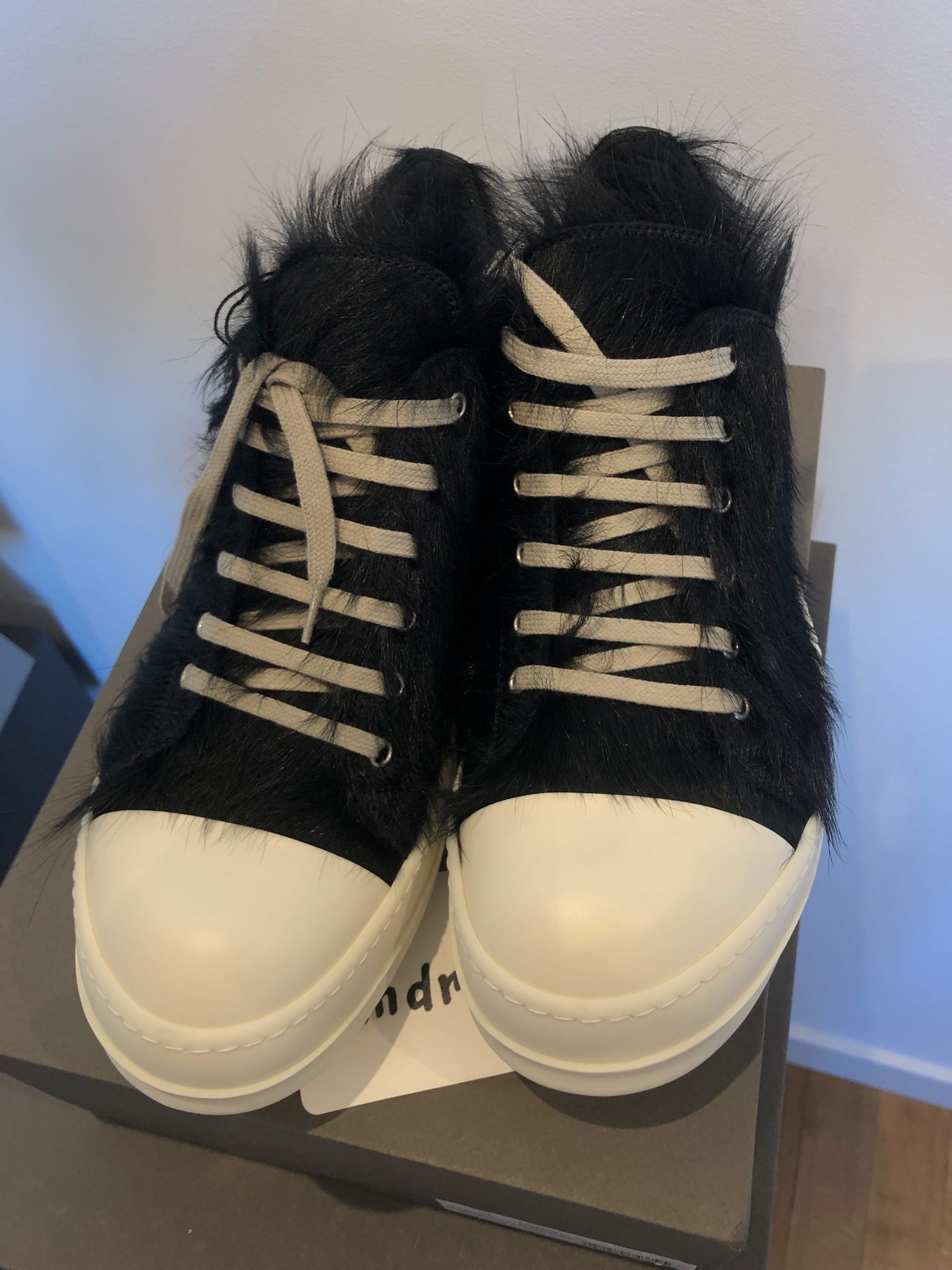 *Final Drop* Rick Owens FW21 Calf Hair Pony Ramones fur low