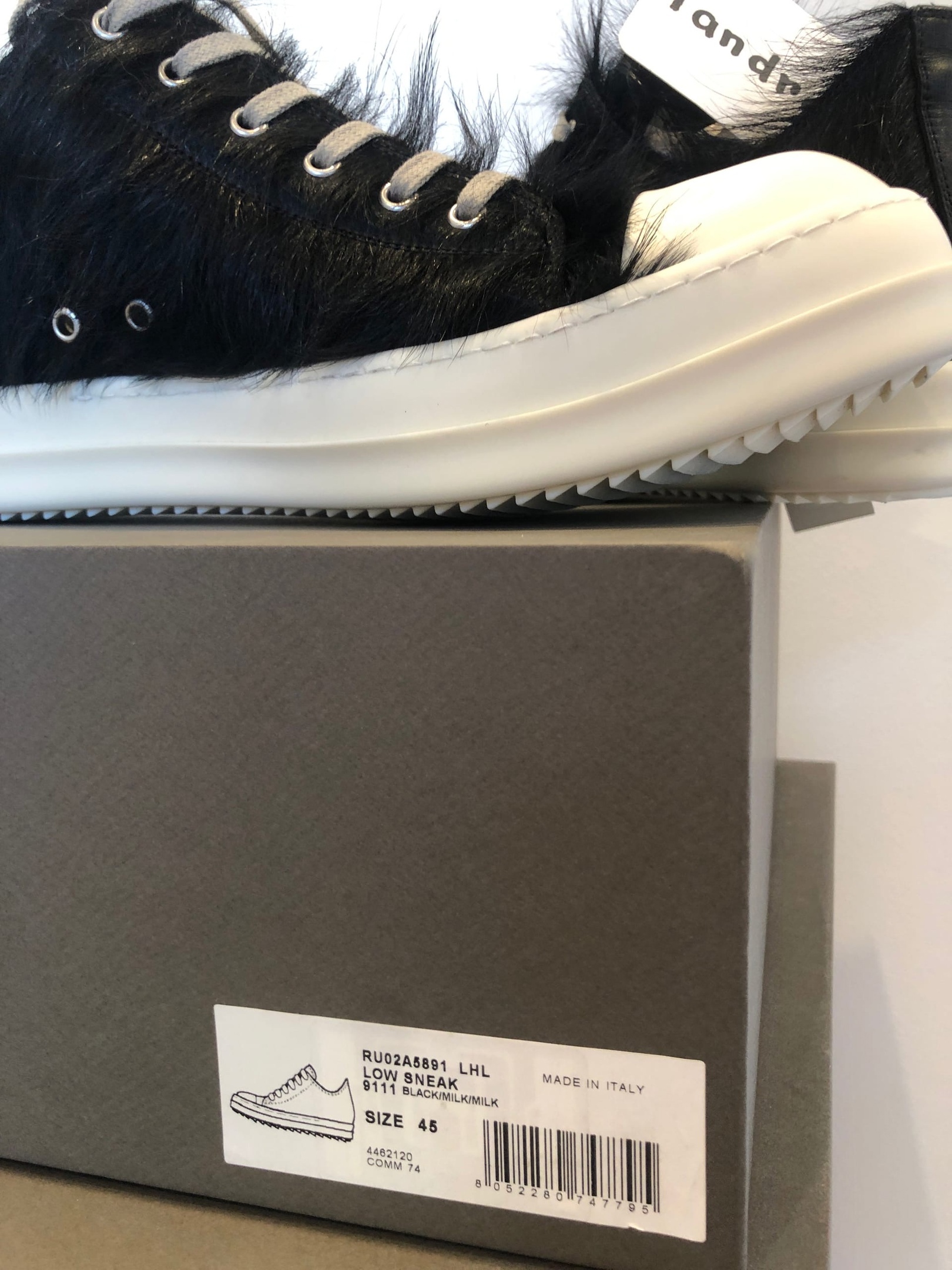 rick owens LHL sneakers 2022-