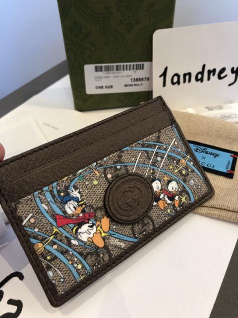 GUCCI Gucci x Disney Donald Duck card case