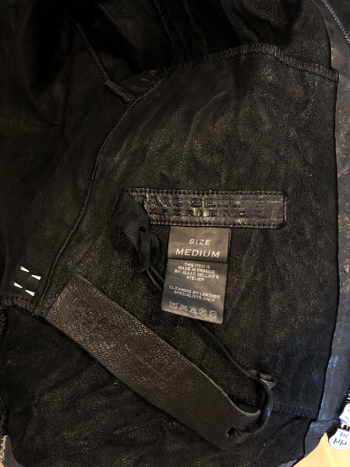 Isaac Sellam creased leather jacket - 11