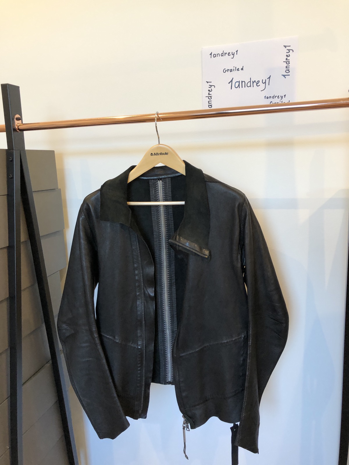 Isaac Sellam leather jacket L size - 1