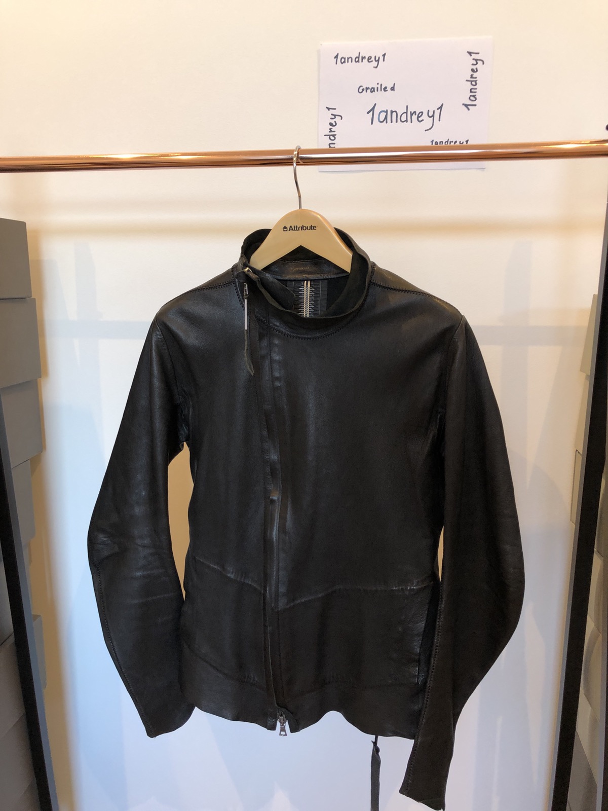 Isaac Sellam leather jacket L size - 2