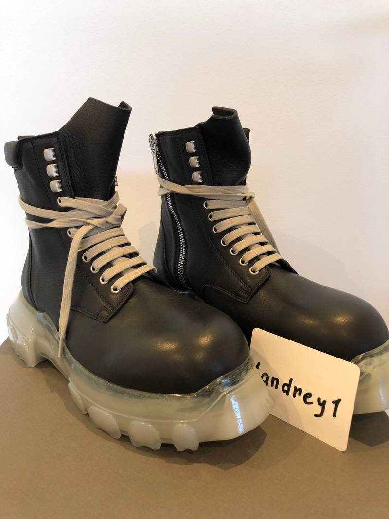 Rick Owens Rick Owens Bozo Tractor Army Boots - R-XIDCvYai