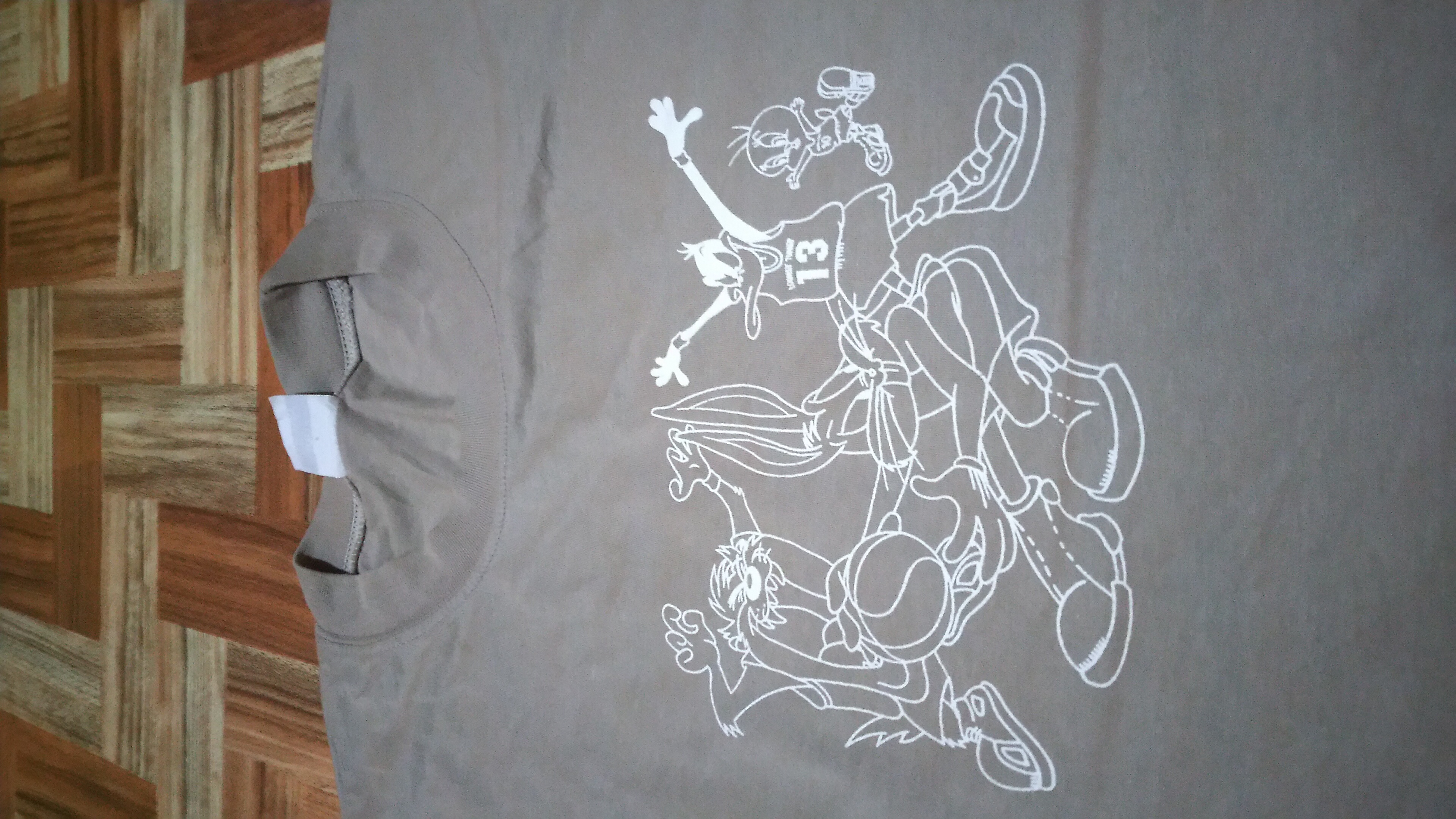 Vintage - Tazmania x Tweety x Duffy Duck X Bug bunny Slam Dunk Shirt - 5