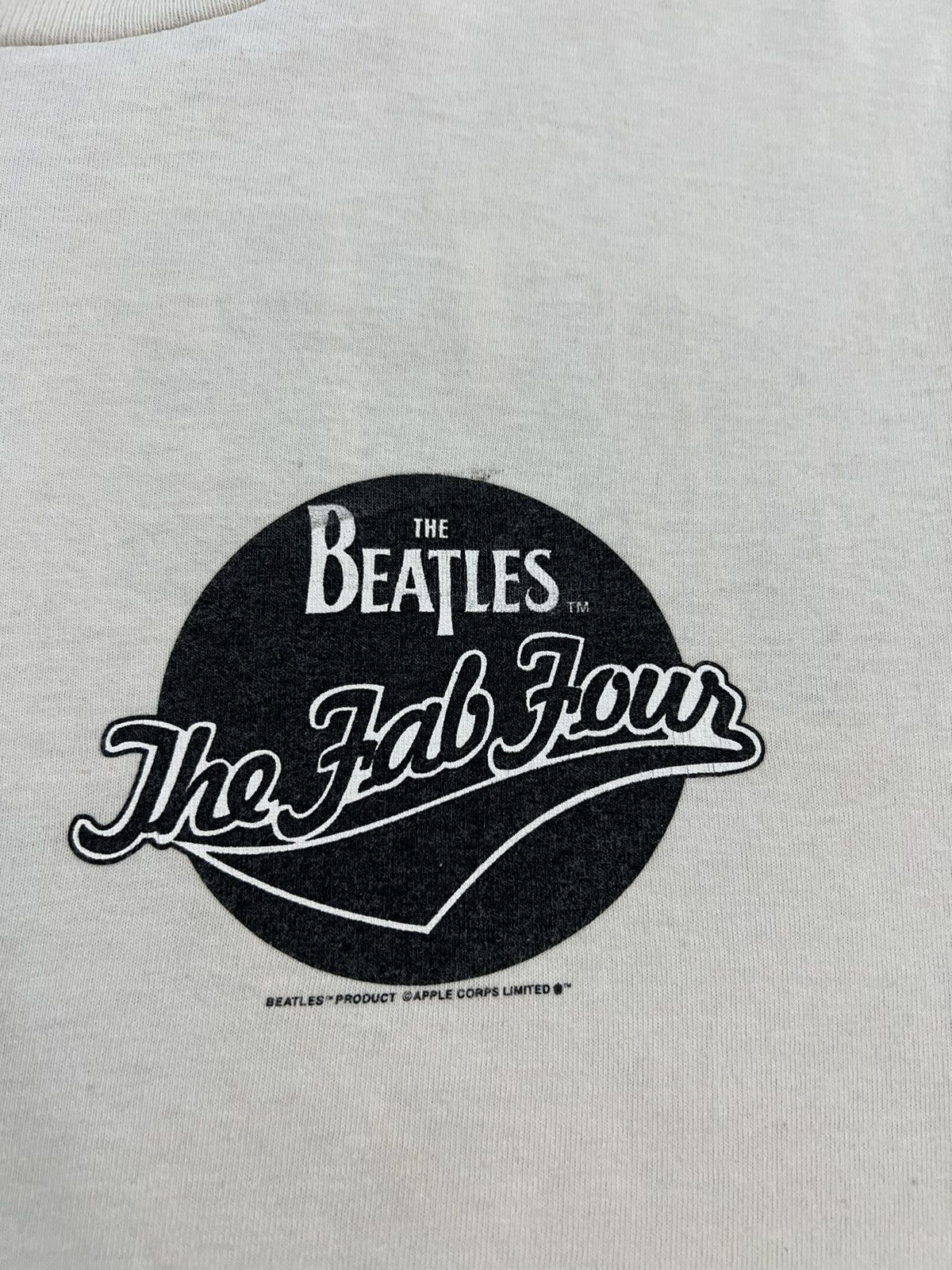 Vintage 80’s The Beatles The Fab Fours Band Tees - 6