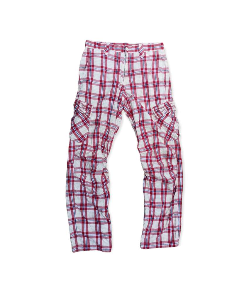 Issey Miyake Plaid Pants - 1