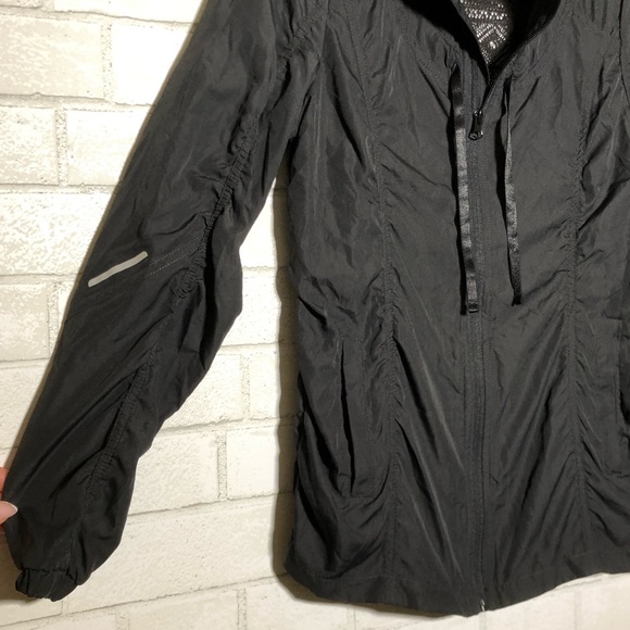 MPG Lace Detail Workout Windbreaker Jacket - 4