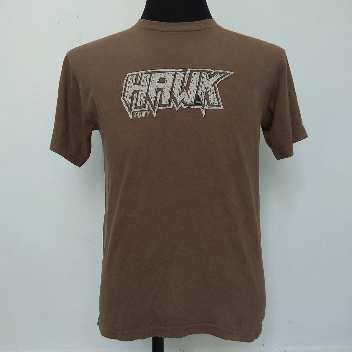 American Vintage - TONY HAWK Pro Skateboard Surf T-shirt Santa Cruz Shorty's - 1