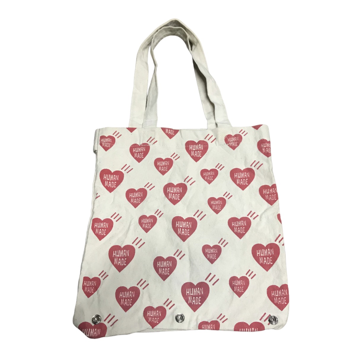 Human made heart logo tote bag - 2