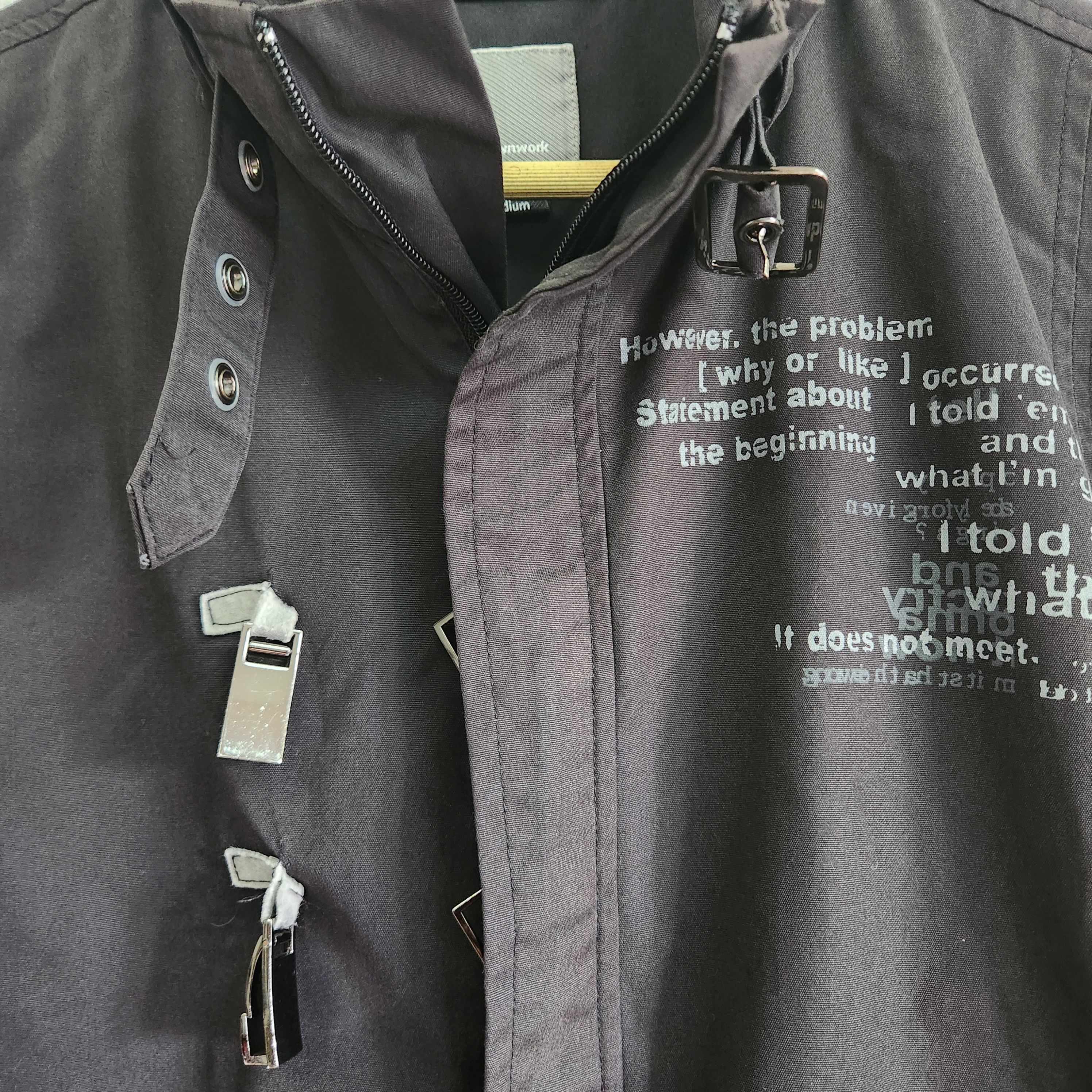 Japanese Brand - Seditionaries Drawnwork Bondage Light Jacket Japan - 14