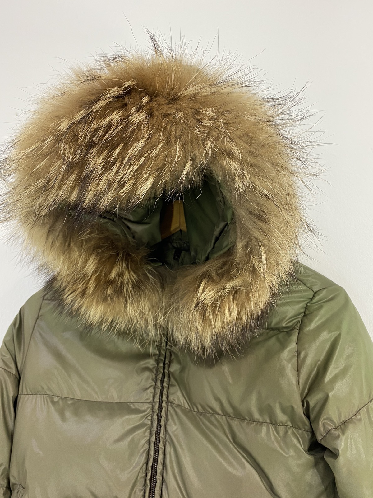 Duvetica Puffer Jacket Fur Rare Hoodie Design - 2
