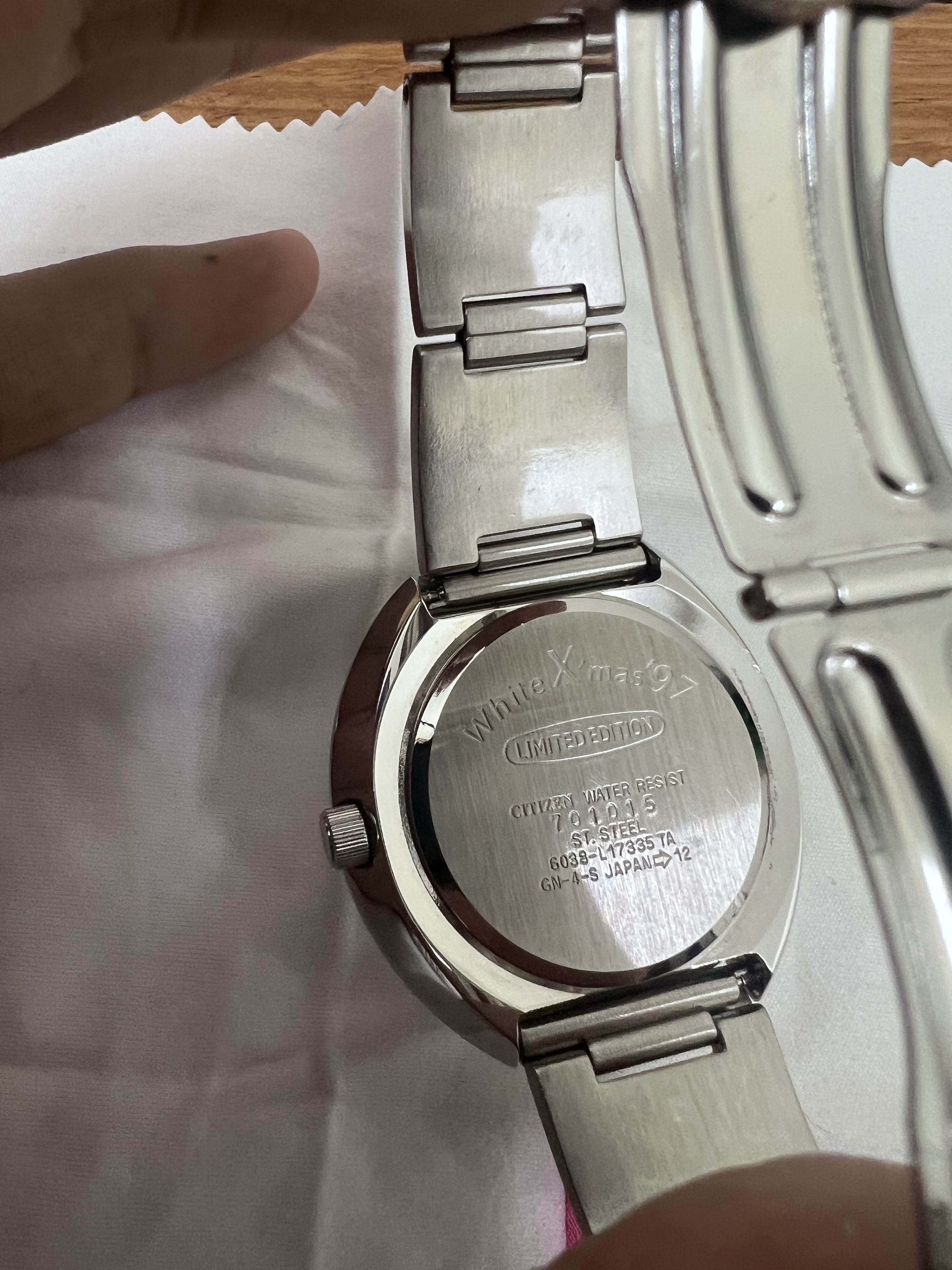 LIMITED EDITION Vintage Citizen Rotating Disk UFO Jumping Hour Watch - 2