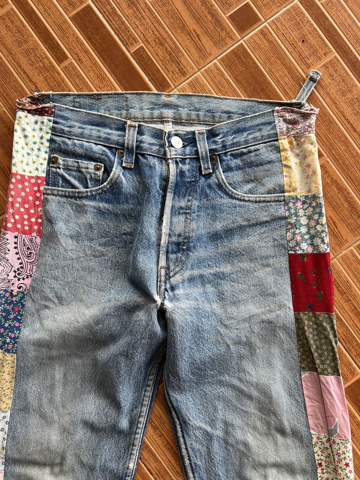 Vintage Levis 501 Custom Jeans Denim - 4