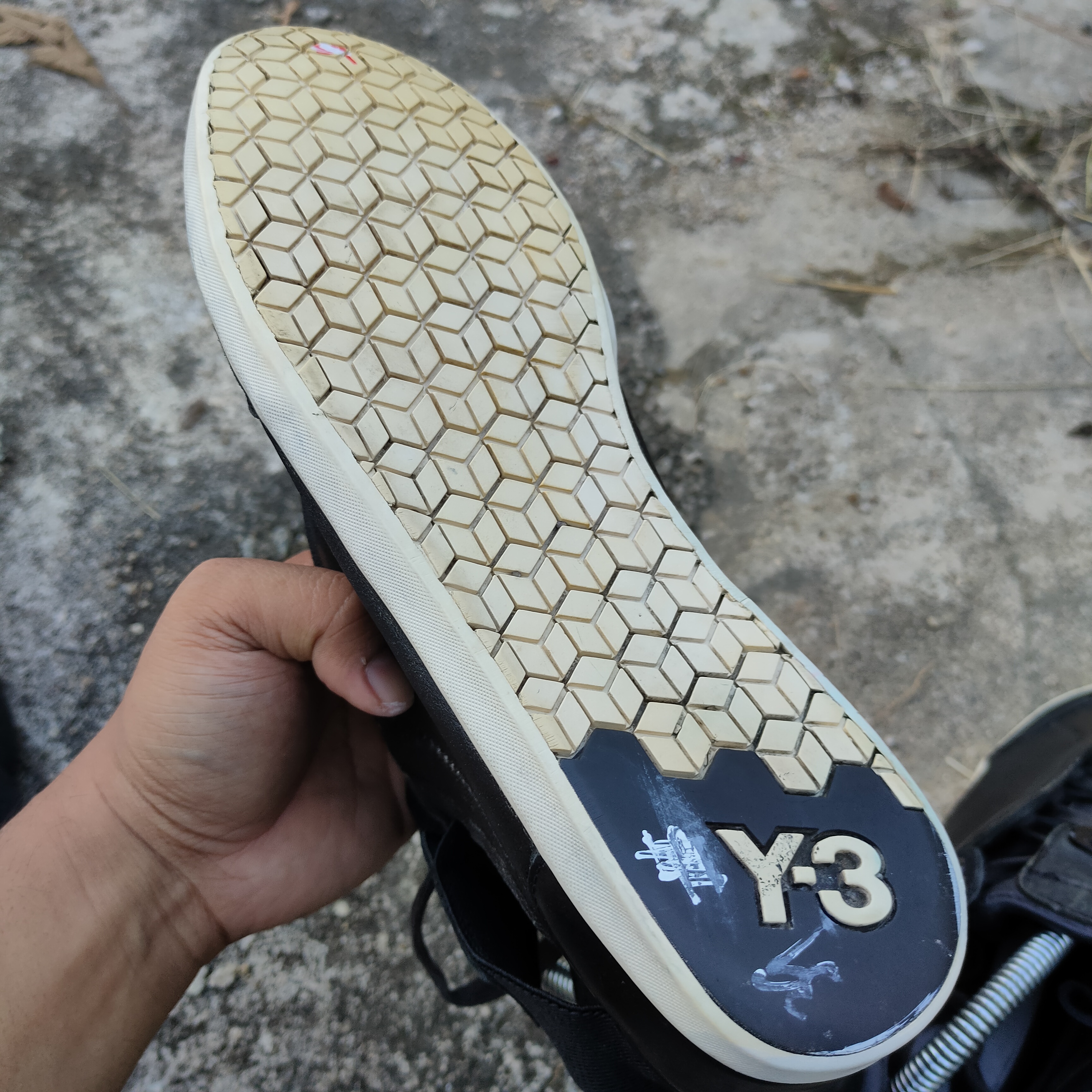 Adidas YOHJI YAMAMOTO Kazuhiri Leather Sneaker Walking - 7