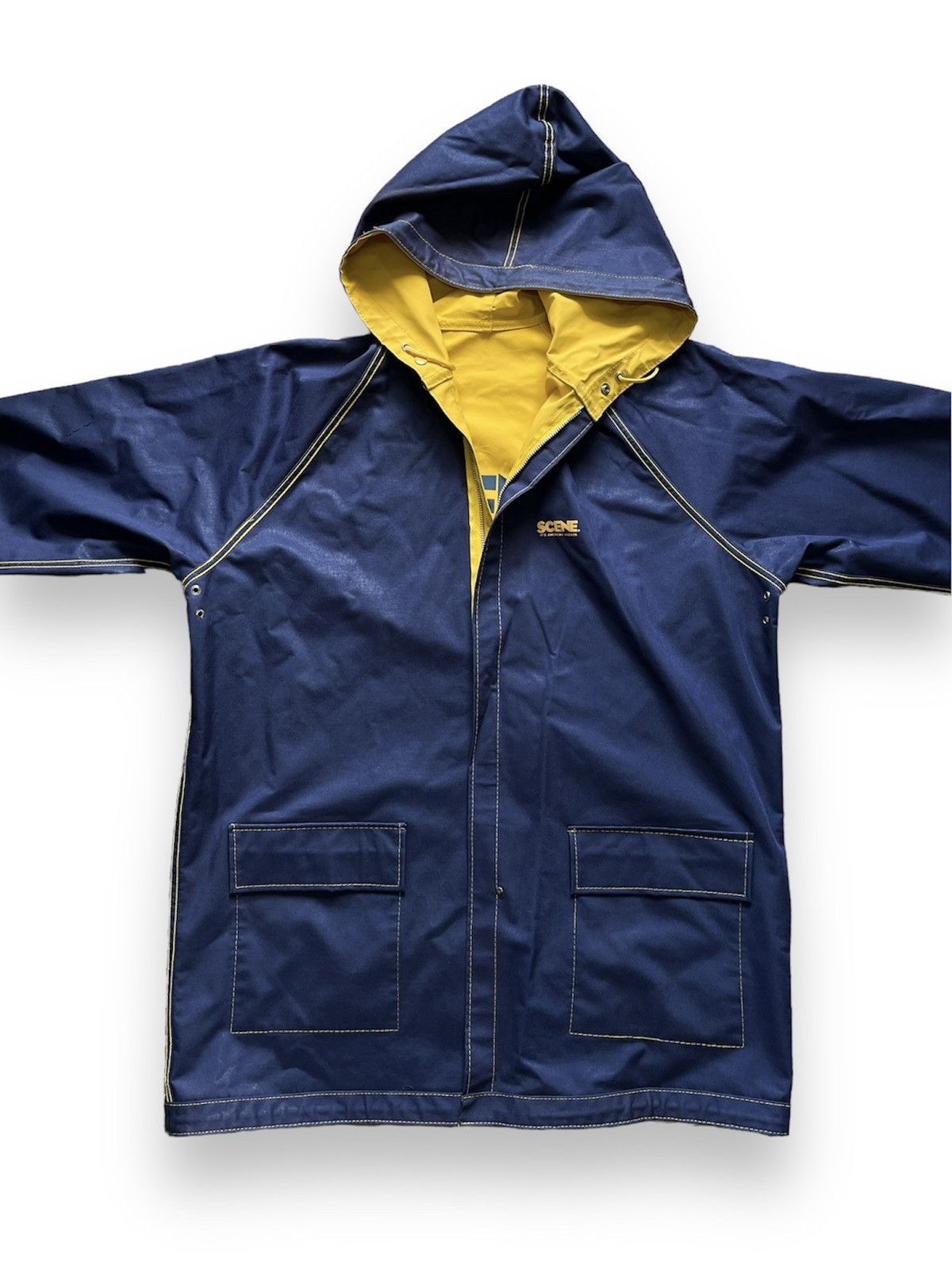 Outdoor Style Go Out! - Scene Reversible USA Parka Waterproof Jacket - 19