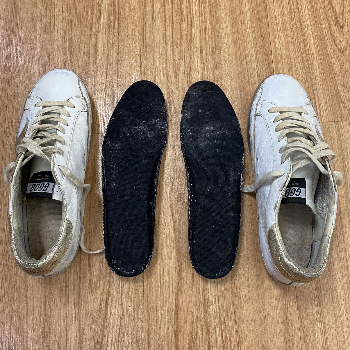 💥GOLDEN GOOSE SUPERSTAR WHITE SNEAKERS SIZE 40 - 8