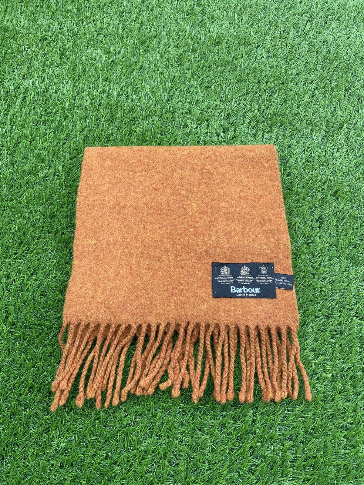 Barbour Lambswool Made in Scotland Muffler Scarve - 2