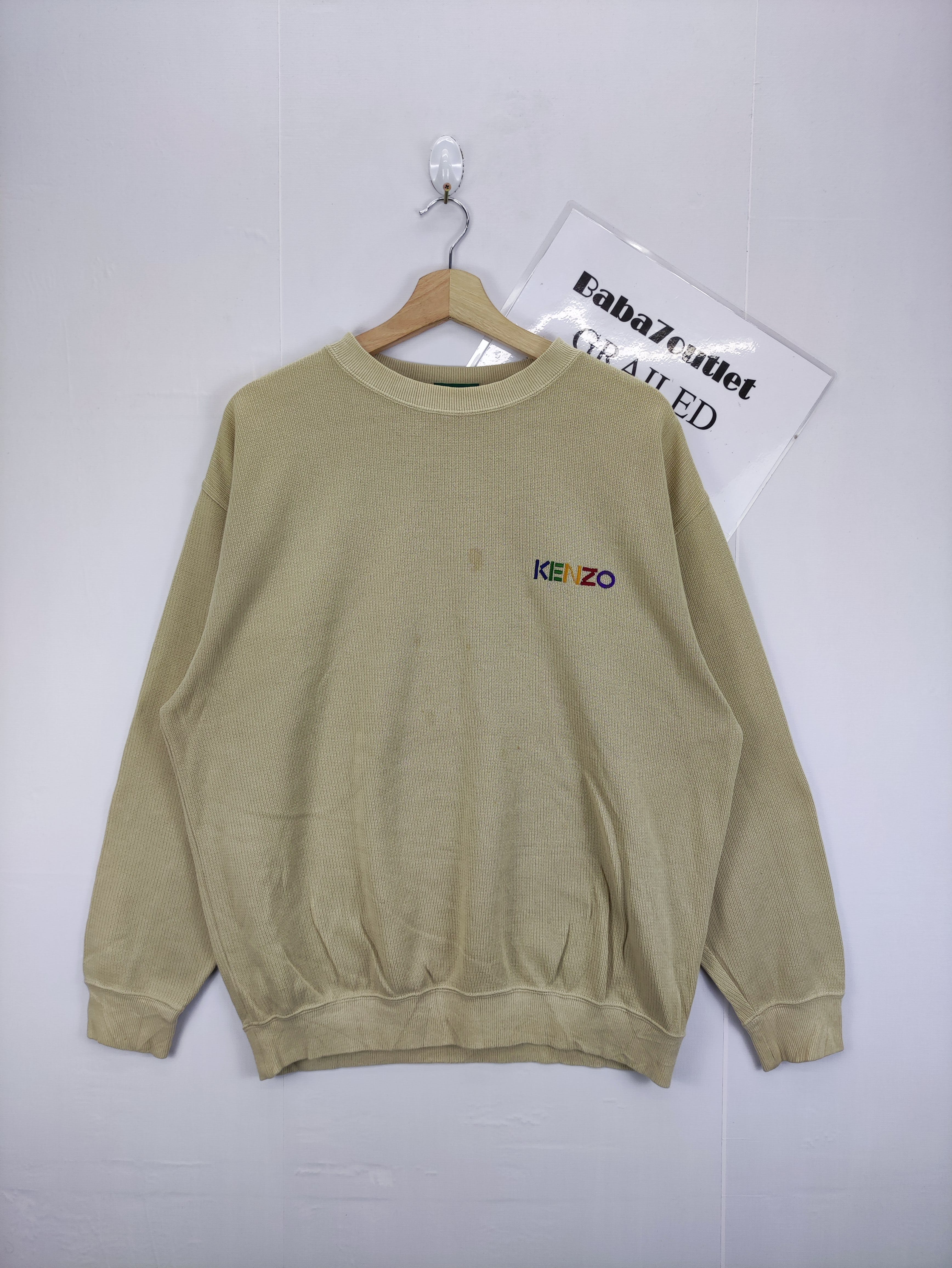 Vintage Kenzo Golf Sweatshirt Jumper Embroidered Logo - 1