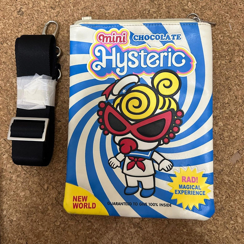 Hysteric Mini “Mini Chocolate” Crossbody Bag — Retro Pop - 1