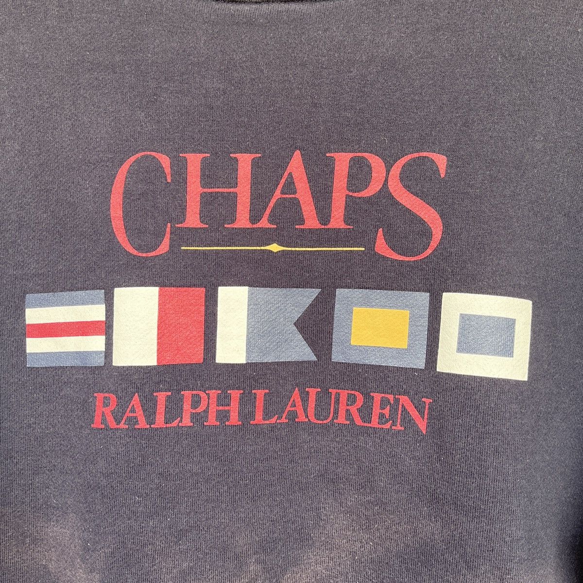 Vintage 90s Pullover Chaps Ralph Lauren Drawstring Sweater - 12