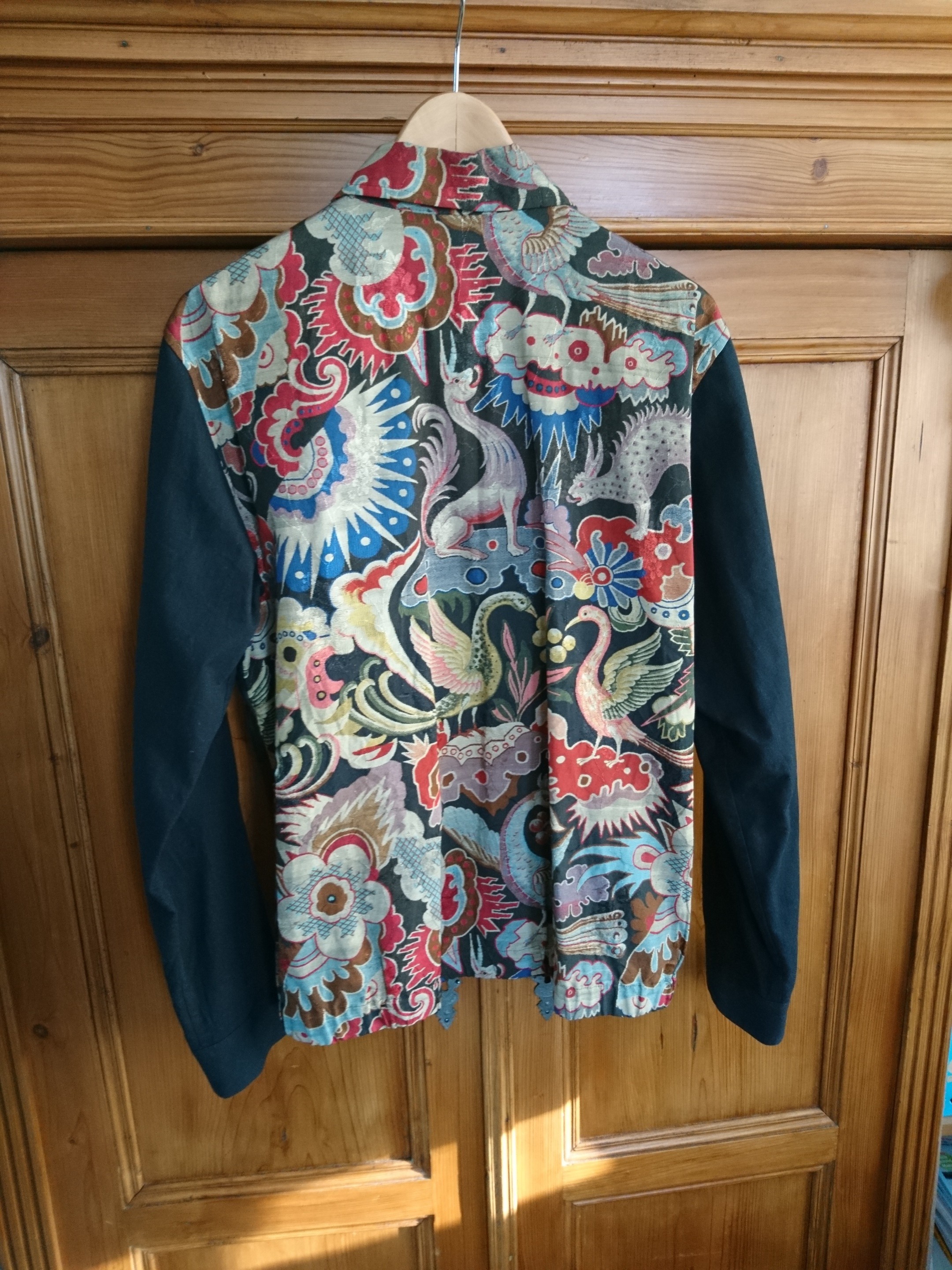 Rare Iconic Floral Pattern Motif Embroidered Bomber - 8