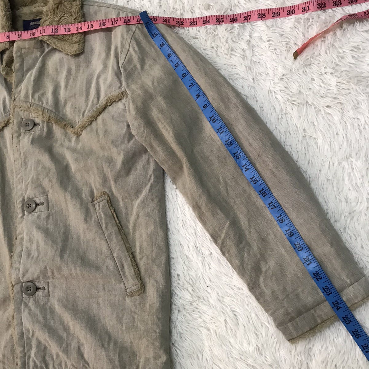 Japanese Brand - Jeaning Garage jacket sherpa inside - 5