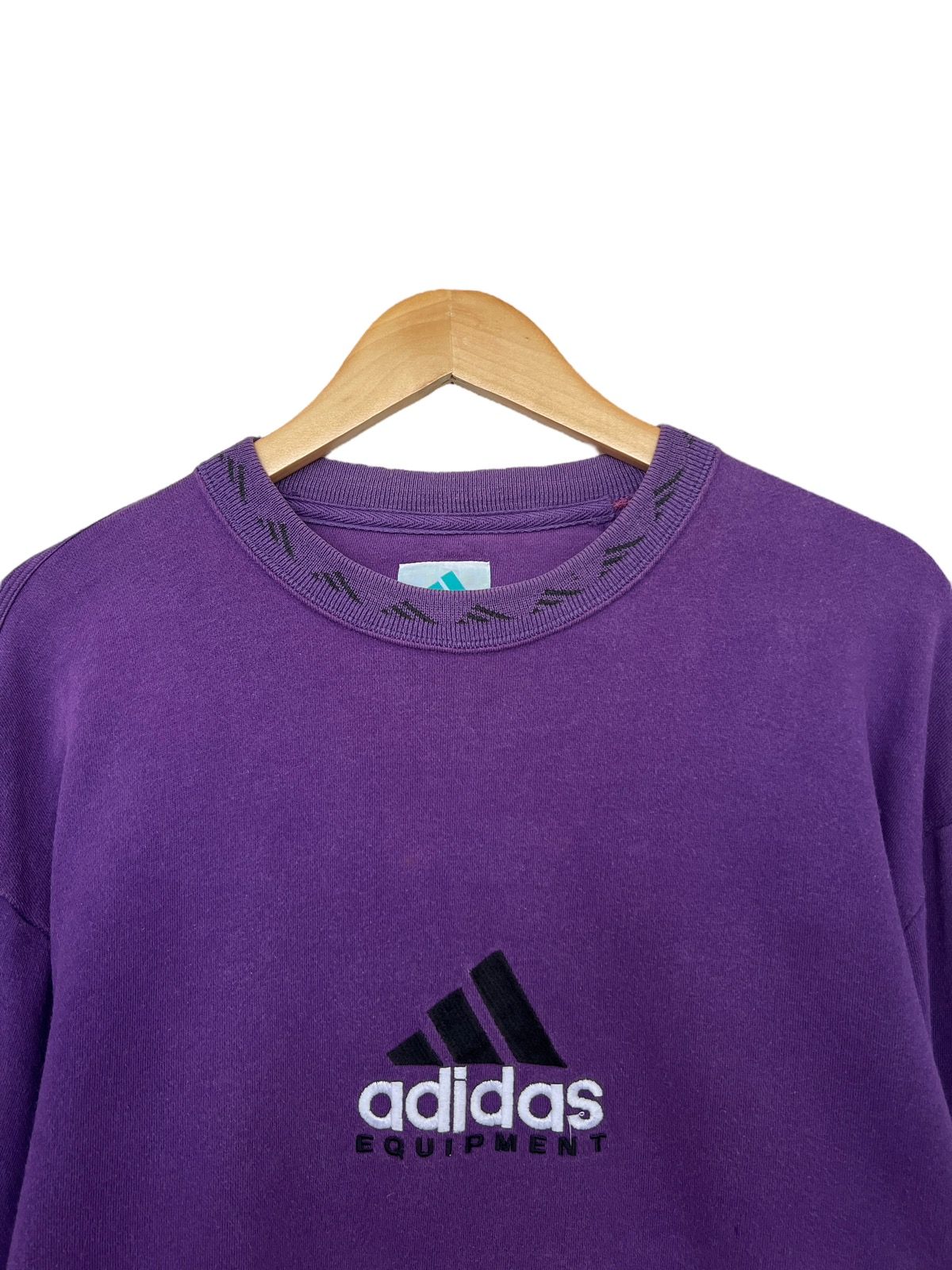 RARE‼️Vintage 90s Adidas Equipment Sweatshirt Sweatshirt - 3