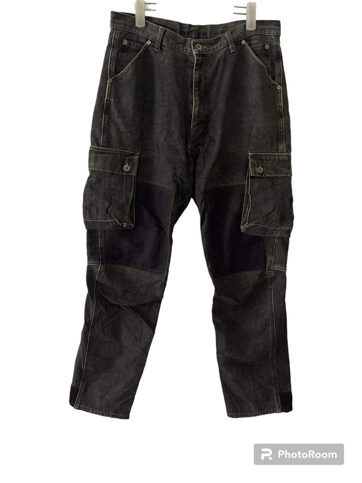 If Six Was Nine - Mad Hectic Scout Japan Rider Biker Cargo Jeans - 1