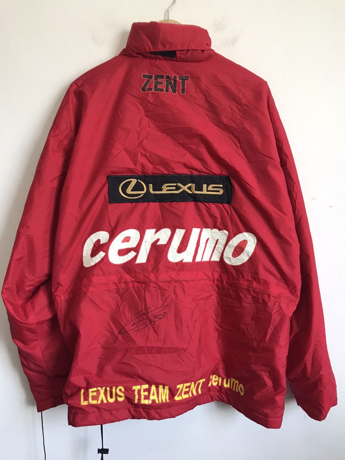 Other Designers Vintage - 🇯🇵 Lexus Team Zent Cerumo Super Gt With  Signature | thejalals | REVERSIBLE