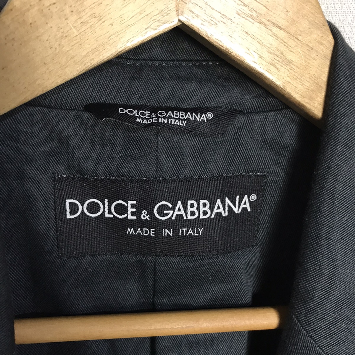Dolce & gabbana embroid logo cotton blazer - 6