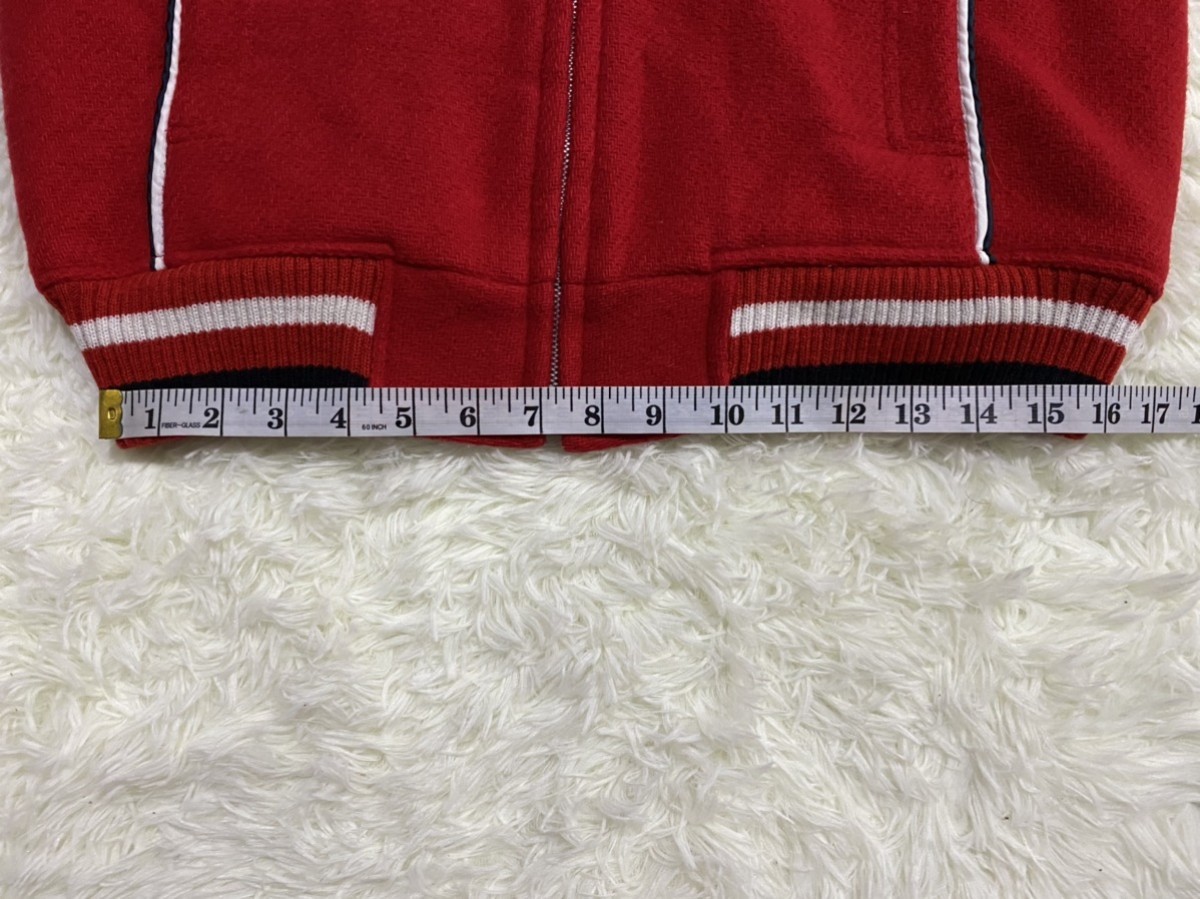 Japanese Brand - Casual White Line Custom Patches Wool Blend Jacket - 16