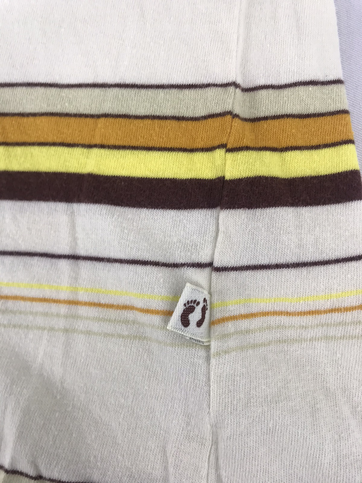 Vintage - Hang Ten Classic Colorful Striped Surf Style Polo Tee - 5