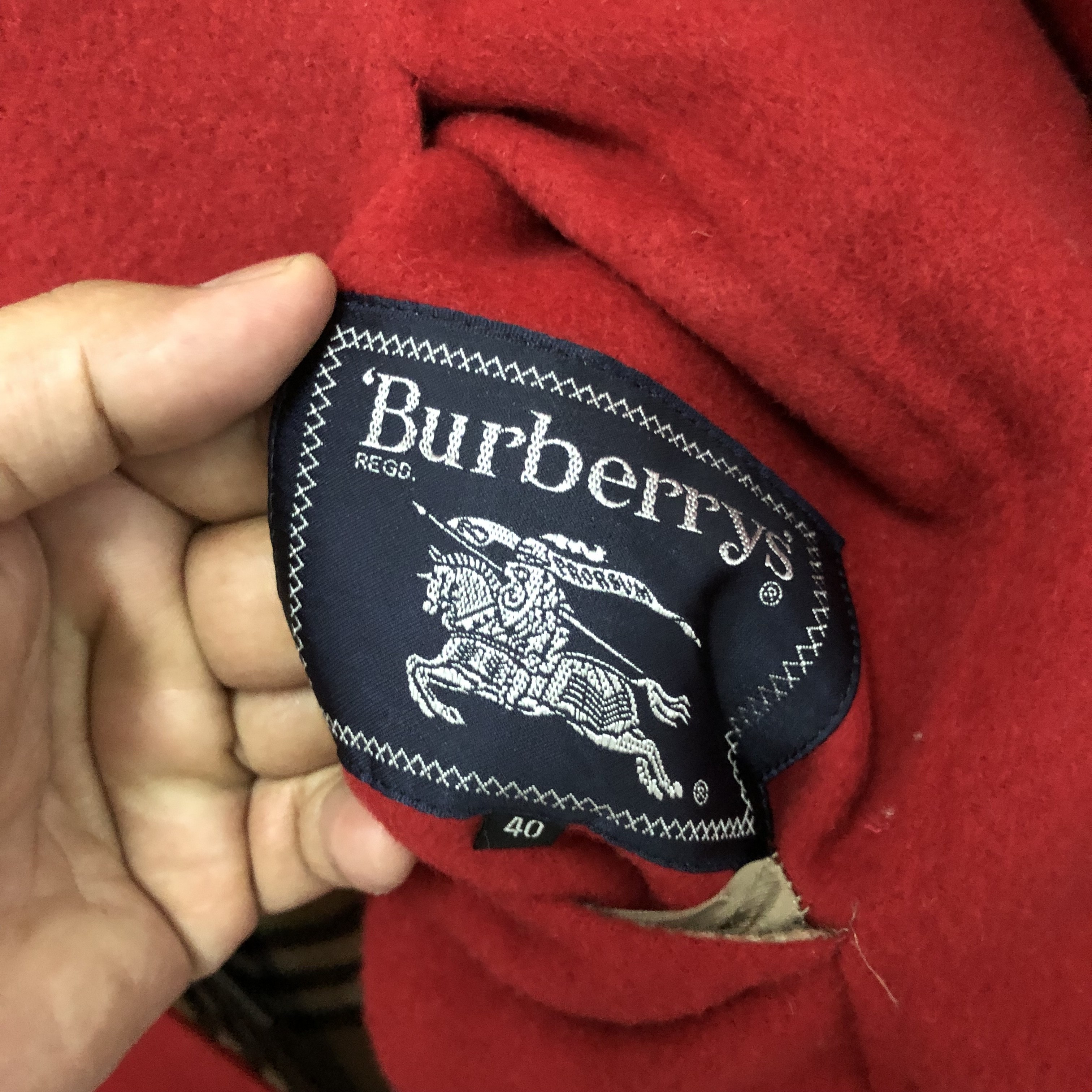 Burberry’s wool parka condition like new 9.9/10 - 10