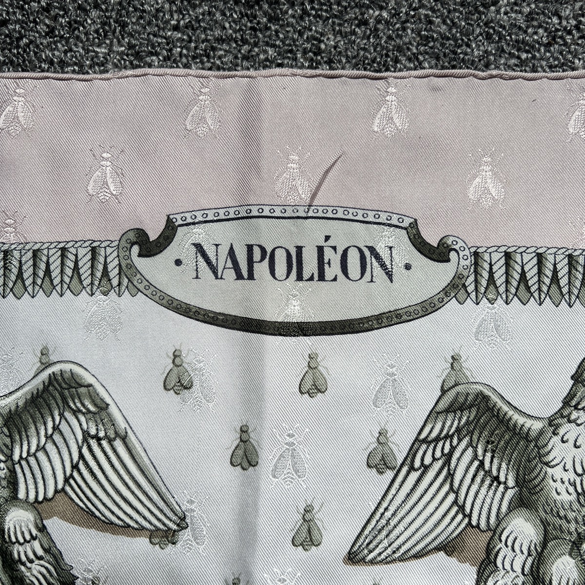 Hermes Napoleon by Ledoux Jacquard Silk Scarf - 2