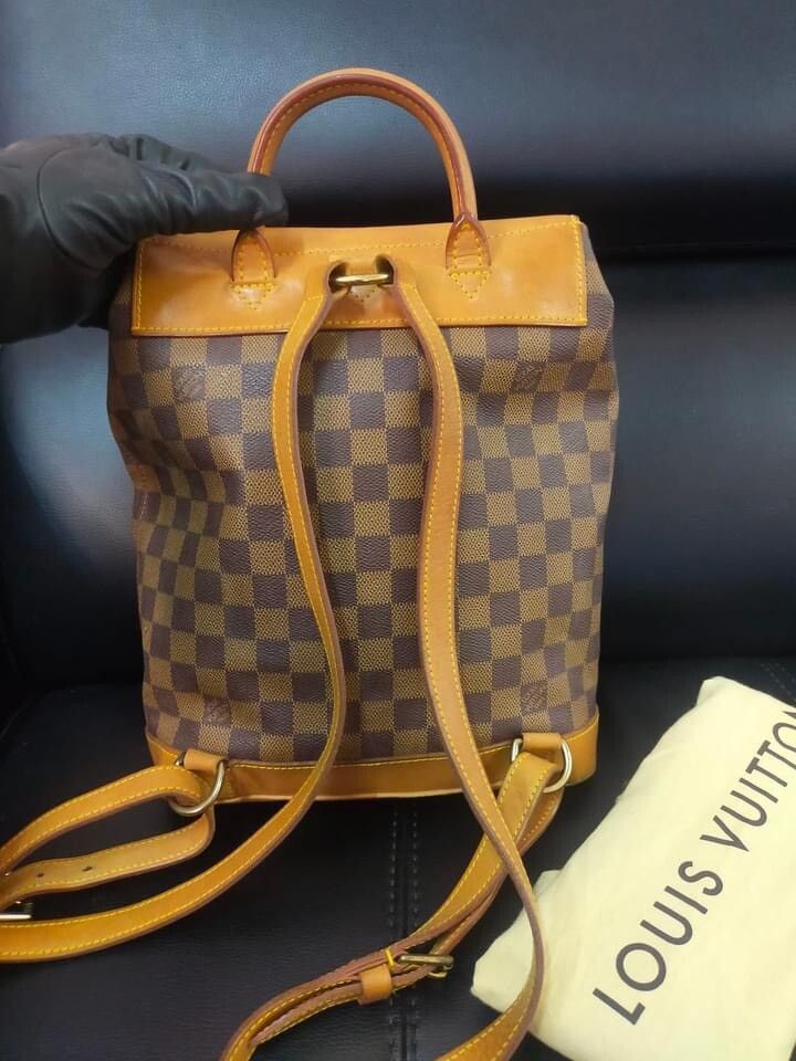 Auth LOUIS VUITTON Damier Ebene Centenaire Soho Backpack - 2