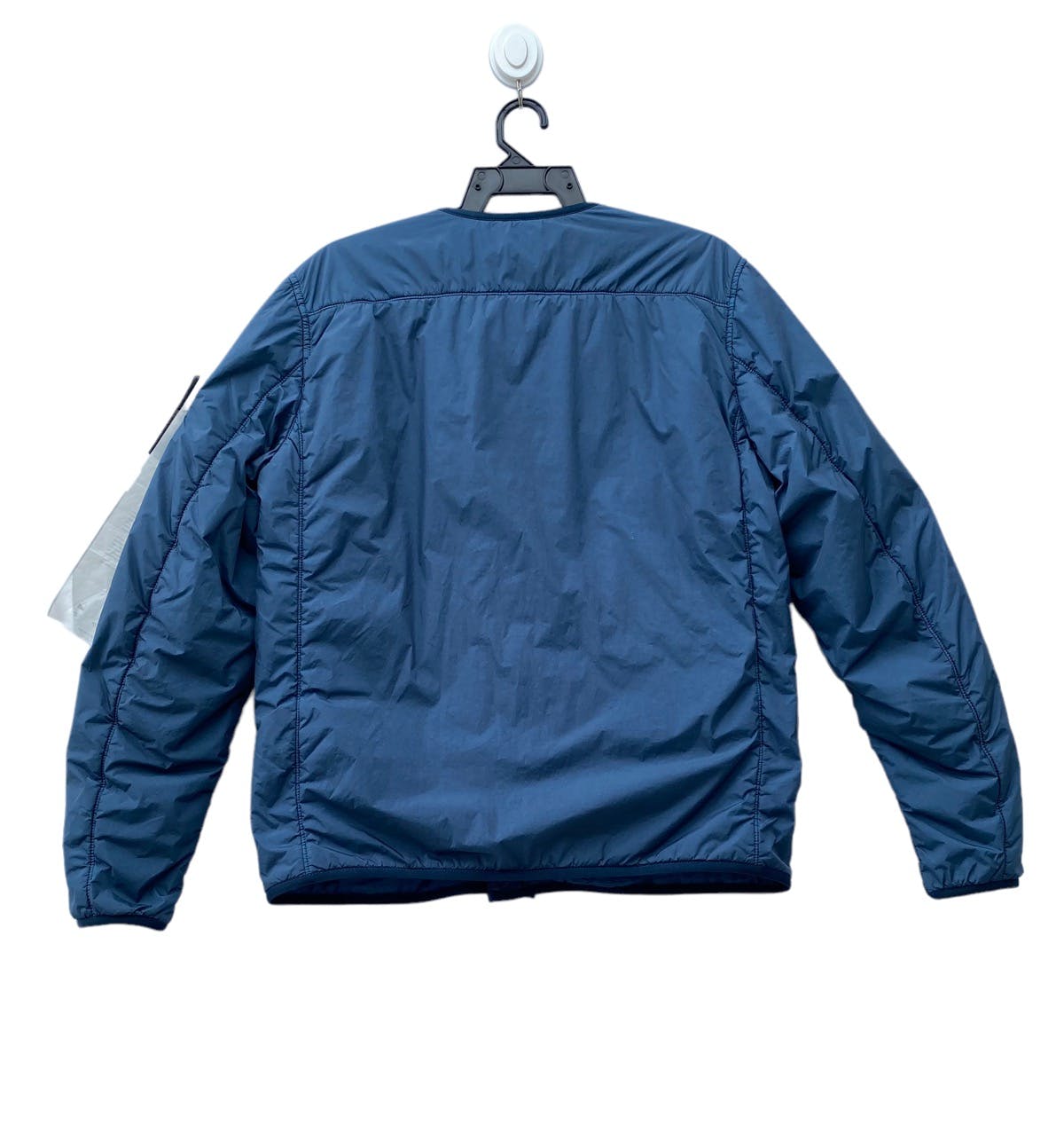 STONE ISLAND garment dyed crinkle reps ny blouson jacket - 9