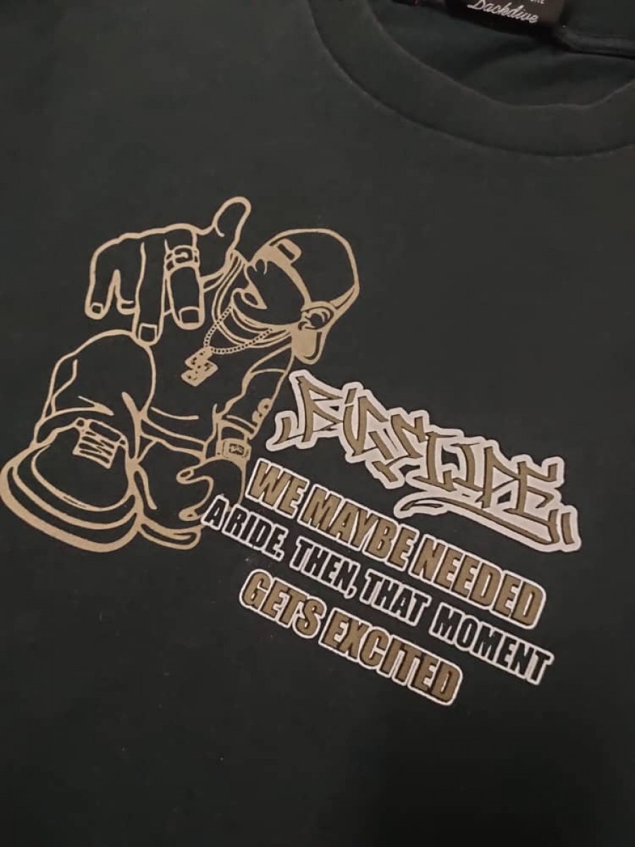 Street Fashion - Dack Dive Hip Hop Style Tee - 3