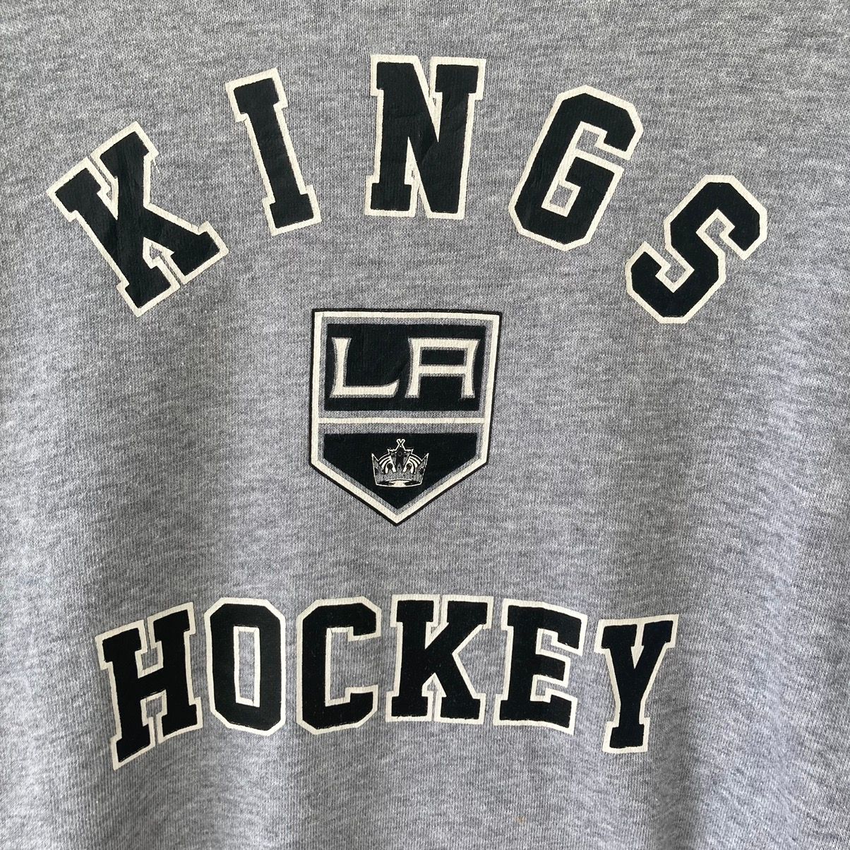 Vintage NHL LA Kings Hockey Grey Sweatshirt - 2