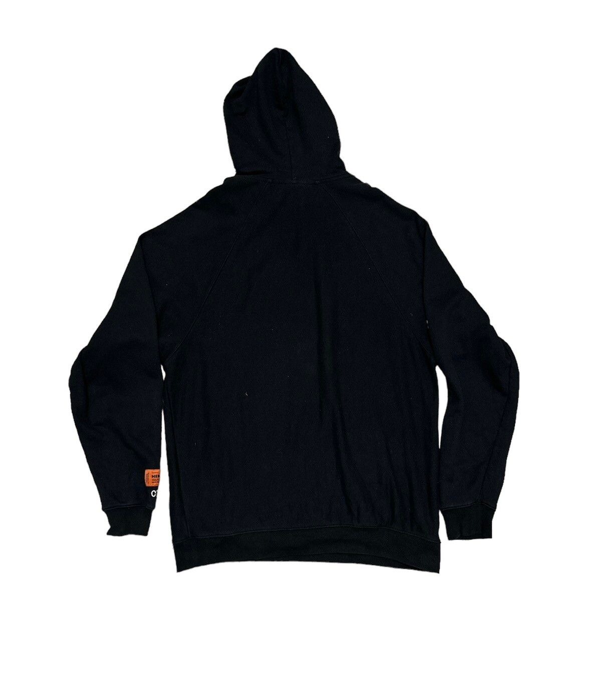 Heron Preston Hoodie Swan Print Logo - 2