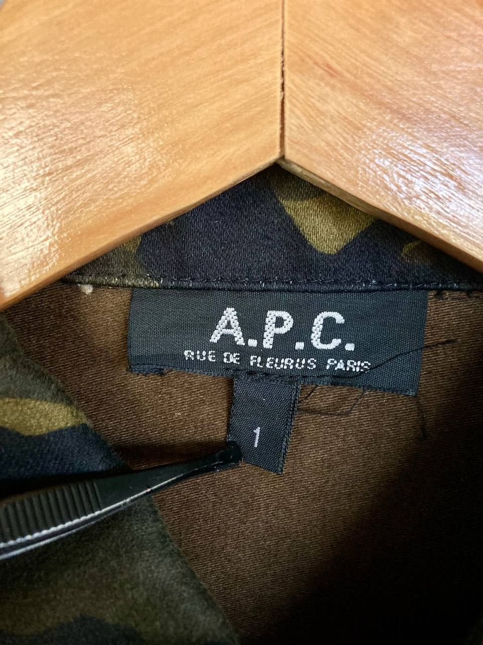 Vintage A.P.C French Military Slim Field Jacket - 9