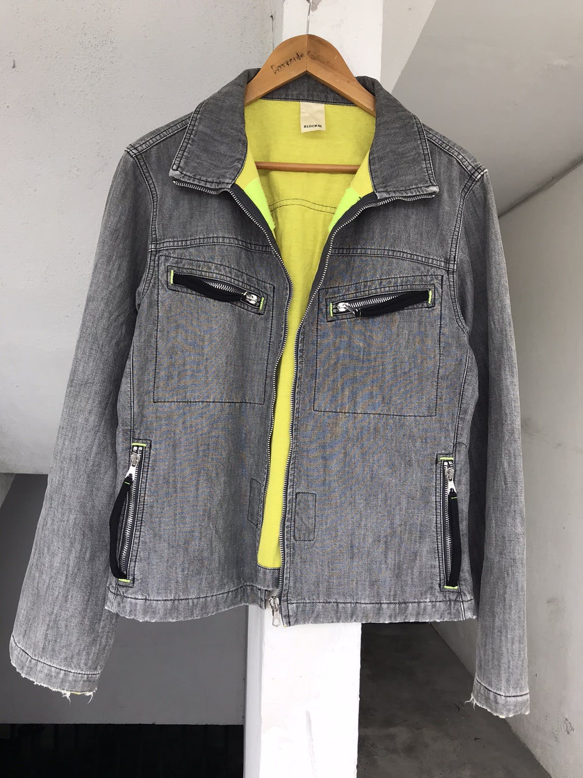 Other Designers Designer - Vintage Block 60 Denim Jacket