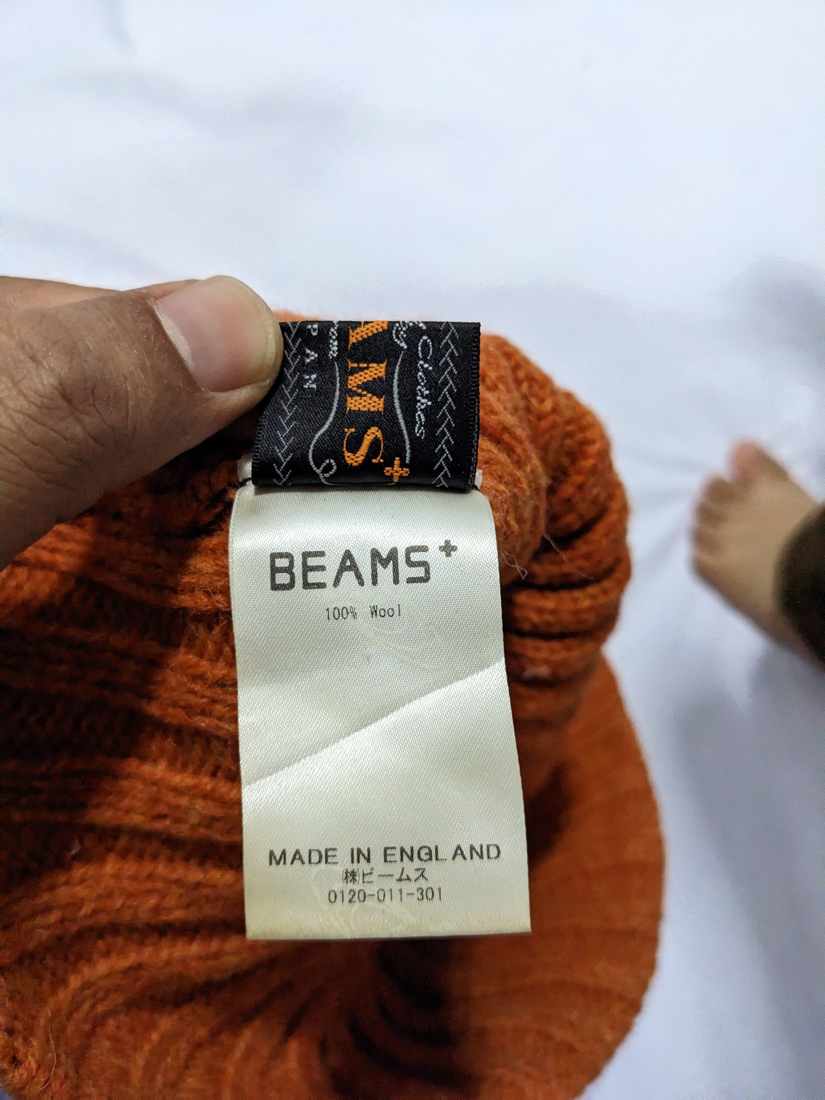 Beams Plus England Made Wool Beanie - 4