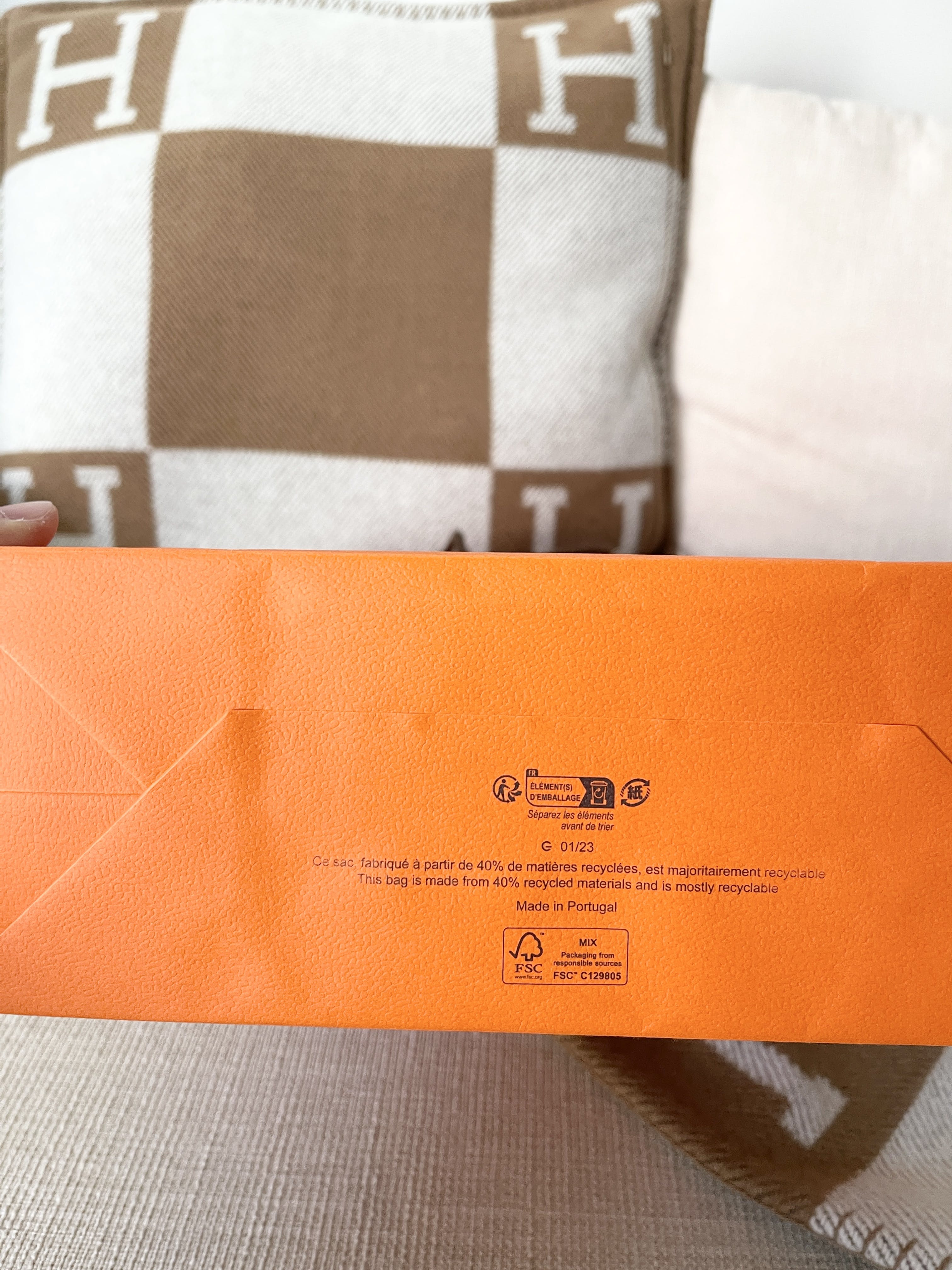 *FINAL* Hermes Hermès Medium Shopping Gift Paper Bag - 3