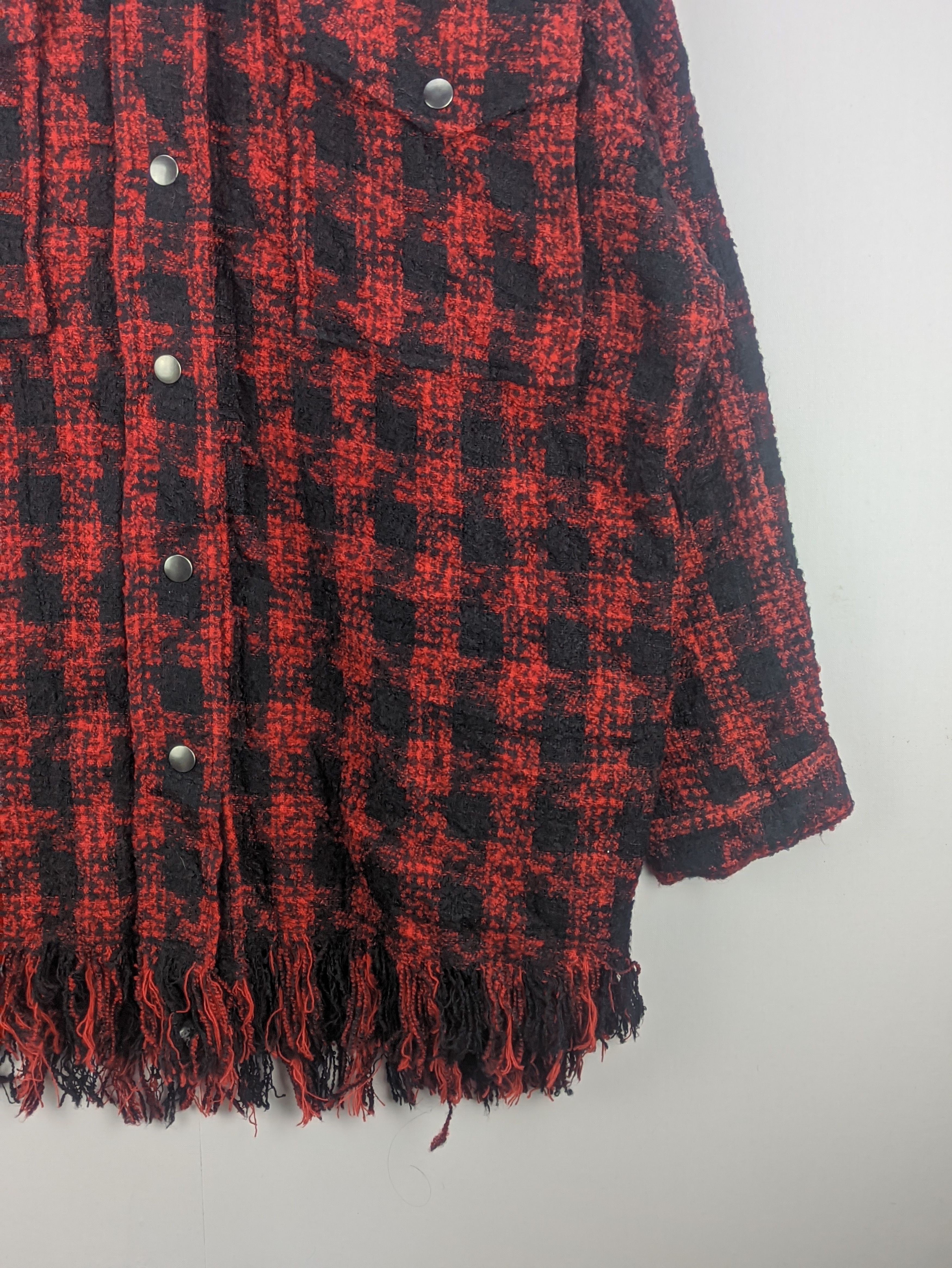 Steals🔥Vintage Flannel Distressed Style by Zara - 5