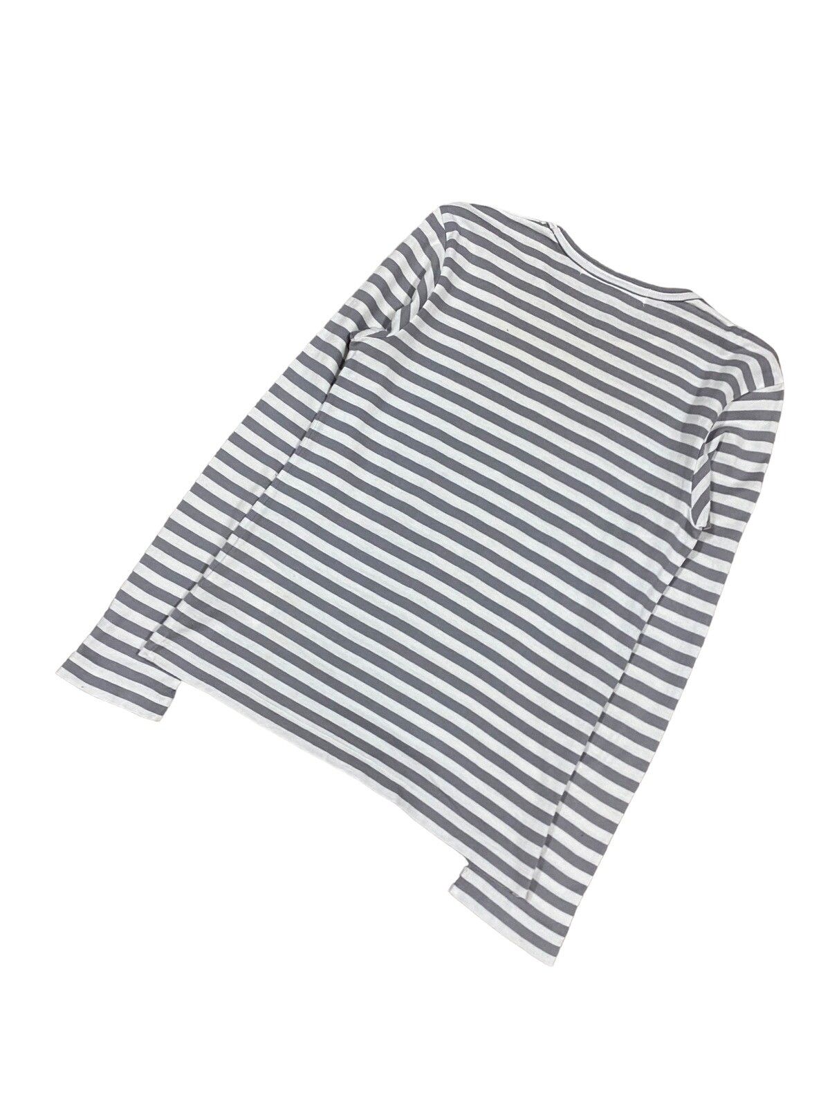 AD2015 Comme Des Garçons Play Striped Longsleeve Shirt - 11