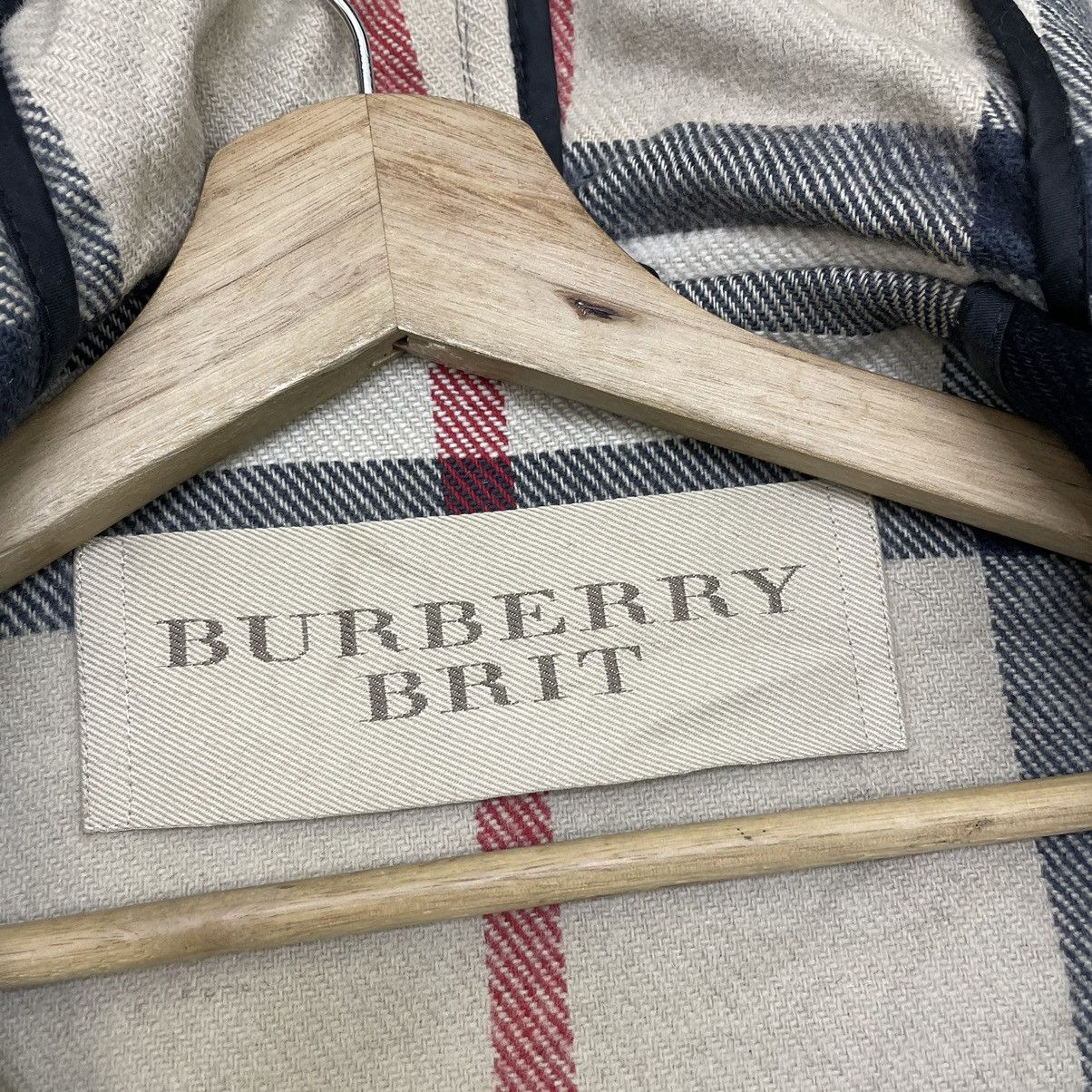 ⚡️ Burberry Knit Nova Check Duffle Jacket - 4