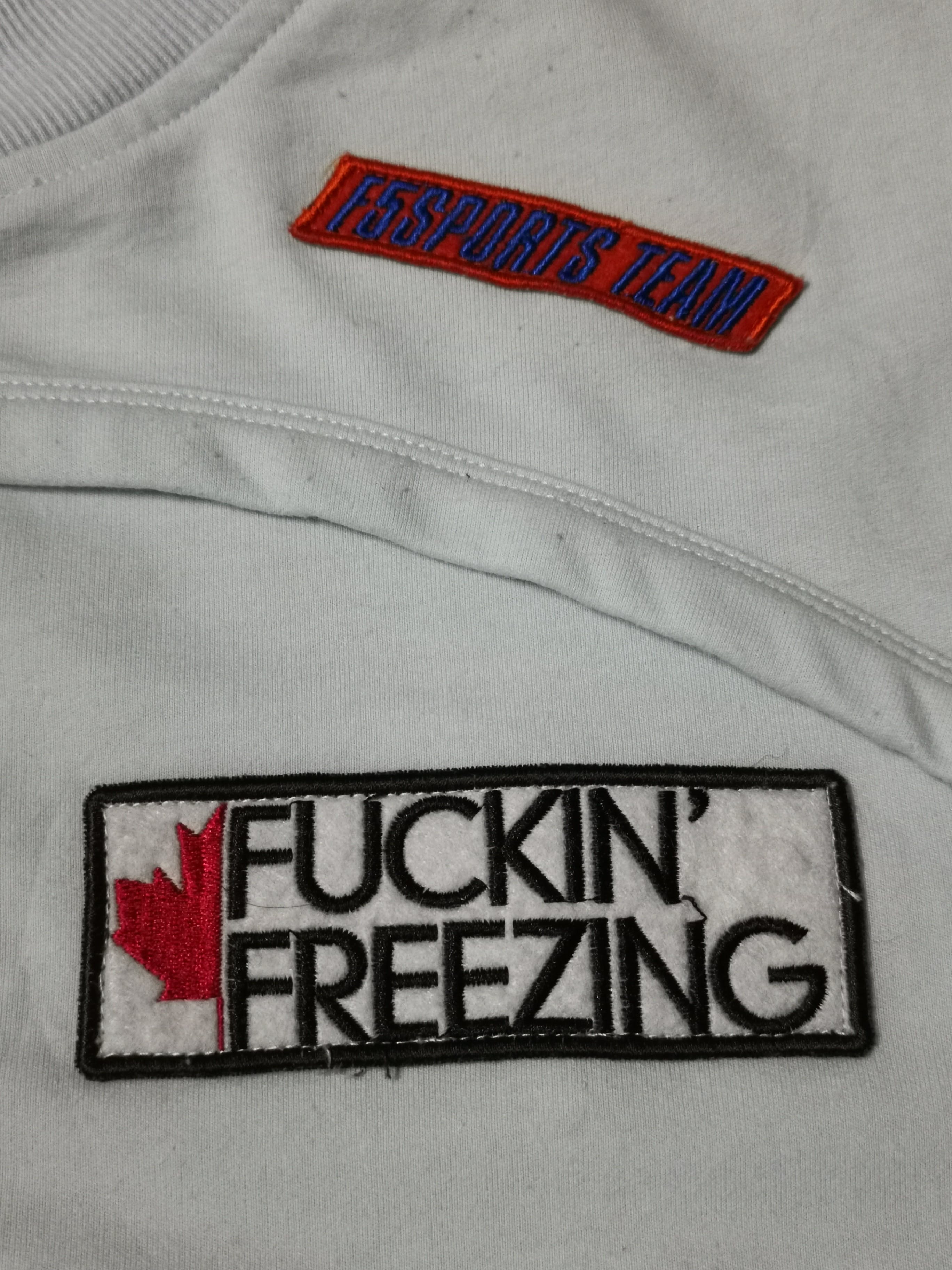 Vintage Sweatshirt DSQUARED2 Fuckin Freezing - Nice Design - 6